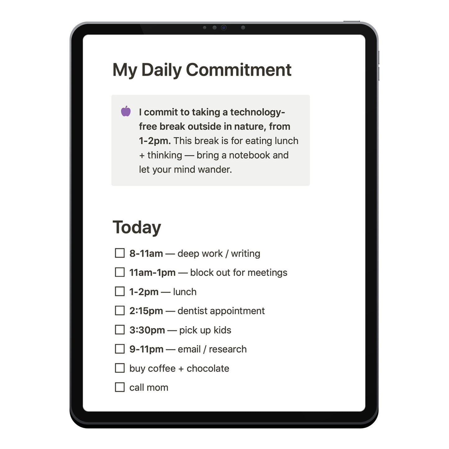 Quiet Accountability Program > 1 Month